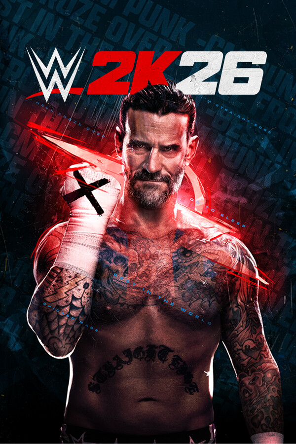 WWE 2K26 cover art